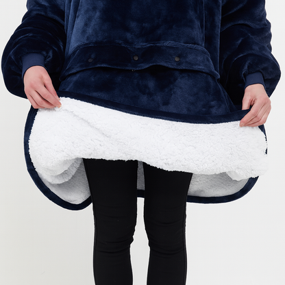 Covino Comfort™ Beheizbarer Kuschel-Pullover – Sofortige Wärme in 3 Sekunden