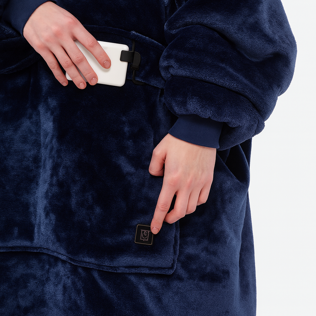 Covino Comfort™ Beheizbarer Kuschel-Pullover – Sofortige Wärme in 3 Sekunden