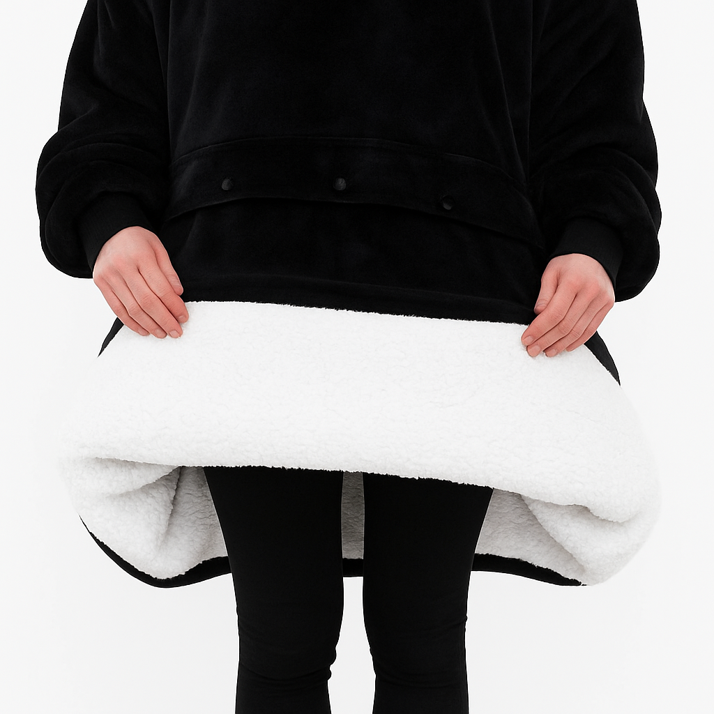 Covino Comfort™ Beheizbarer Kuschel-Pullover – Sofortige Wärme in 3 Sekunden