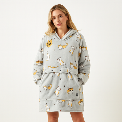 Covino Comfort™ Beheizbarer Kuschel-Pullover – Sofortige Wärme in 3 Sekunden