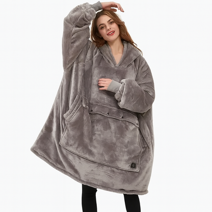 Covino Comfort™ Beheizbarer Kuschel-Pullover – Sofortige Wärme in 3 Sekunden