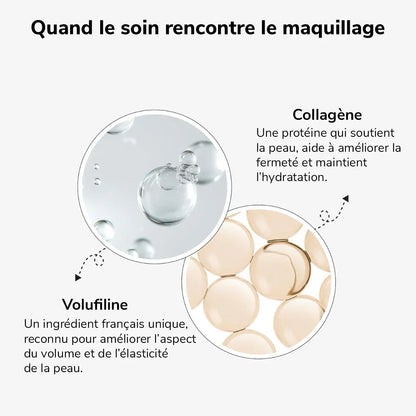 2-in-1 Make-up mit integriertem Pinsel