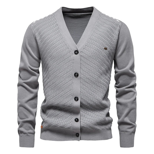 Schneider | Warmer Herren Cardigan mit V-Ausschnitt